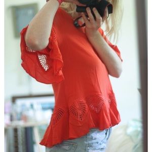 Eden Society for Stitch Fix Havana Flutter top